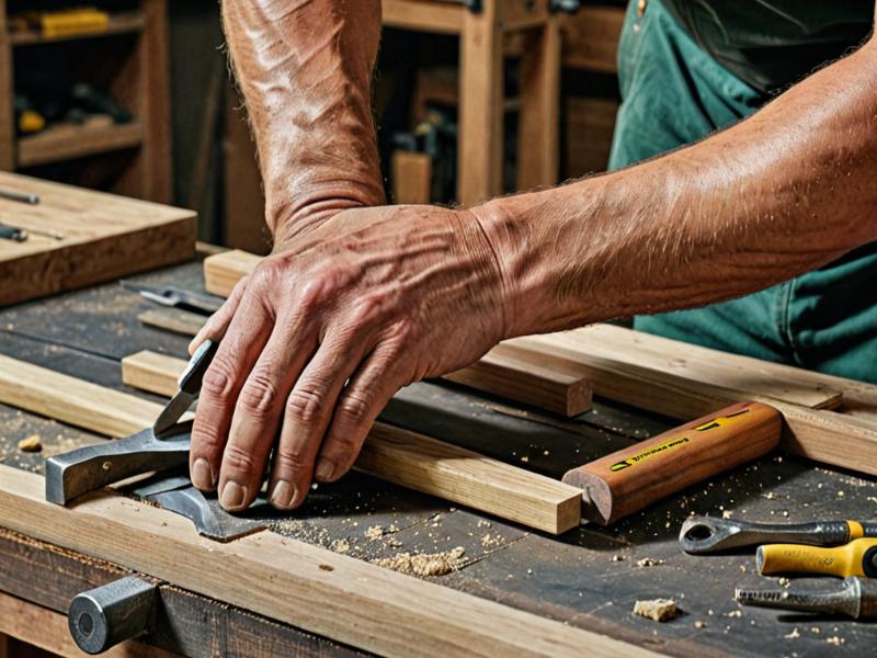 Experienced craftsman at work