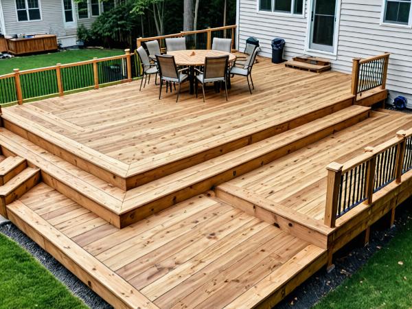 Deck and fence construction